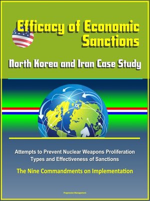 cover image of Efficacy of Economic Sanctions